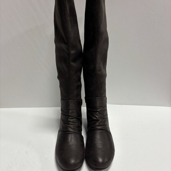 Baretraps Women’s Sammy Brown Wedge Boots, Size 8.5 M - Picture 3 of 6